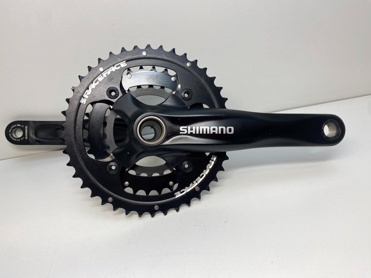 NEUF** Pédalier noir Shimano FC-M552 10 vitesses 175 mm RACEFACE