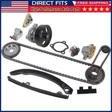 Timing Chain kit + Water Pump + Thermostat For 2007-2009 Nissan Altima 2.5L L4