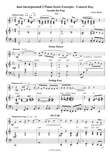 Jazz Incorporated Vol 2 for Trombone Euphonium Book CD Sheet Music Kerin Bailey - Picture 5 of 8