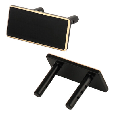 Black Front Body Post Mounts Car Shell Column For Axial 1/24 AX24 Brass Coating 