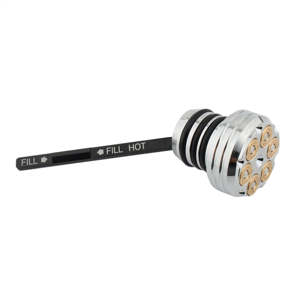 Chrome Oil Dipstick For Harley Davidson Softail 2000-2017 All Models - Изображение 3 из 4