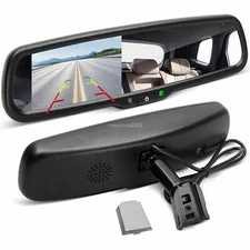 4.3" Reverse Rear View Monitor LCD Display Mirror For 04-18 Toyota Avalon Tacoma