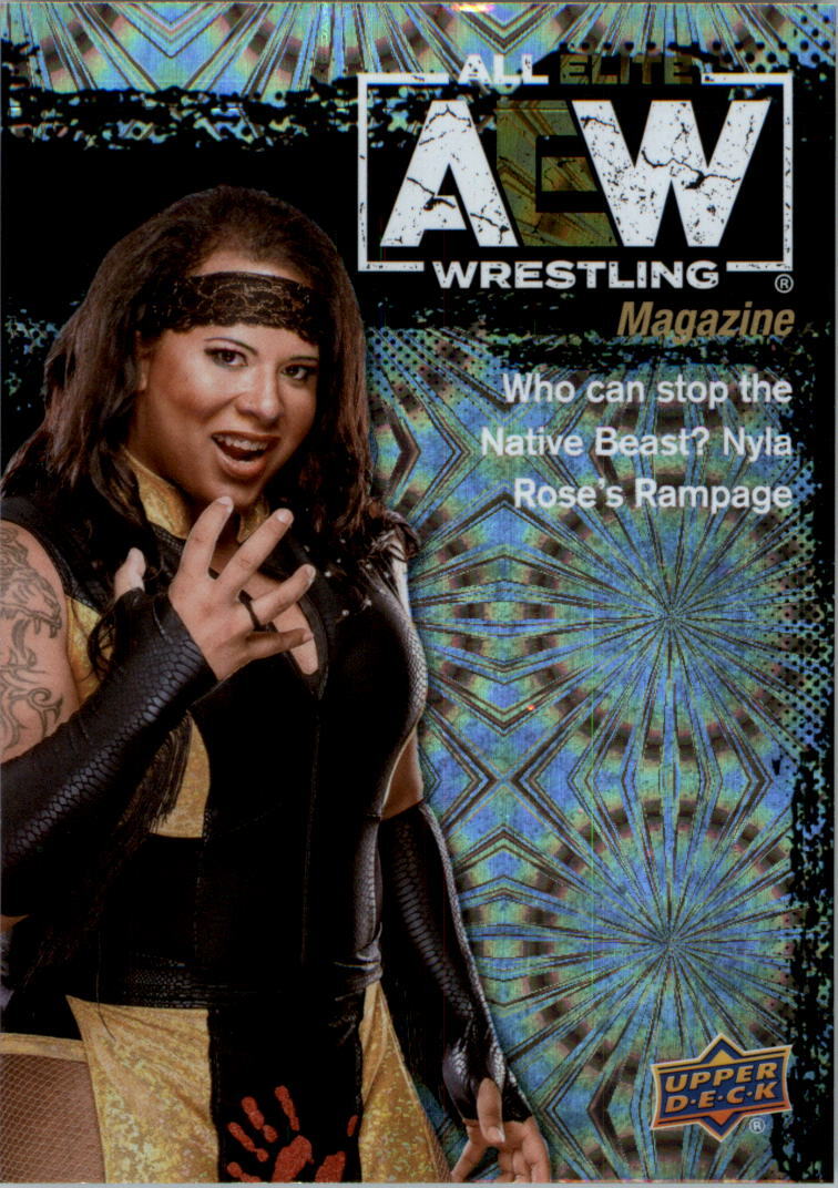2021 Upper Deck AEW Pyro #97 Nyla Rose SP