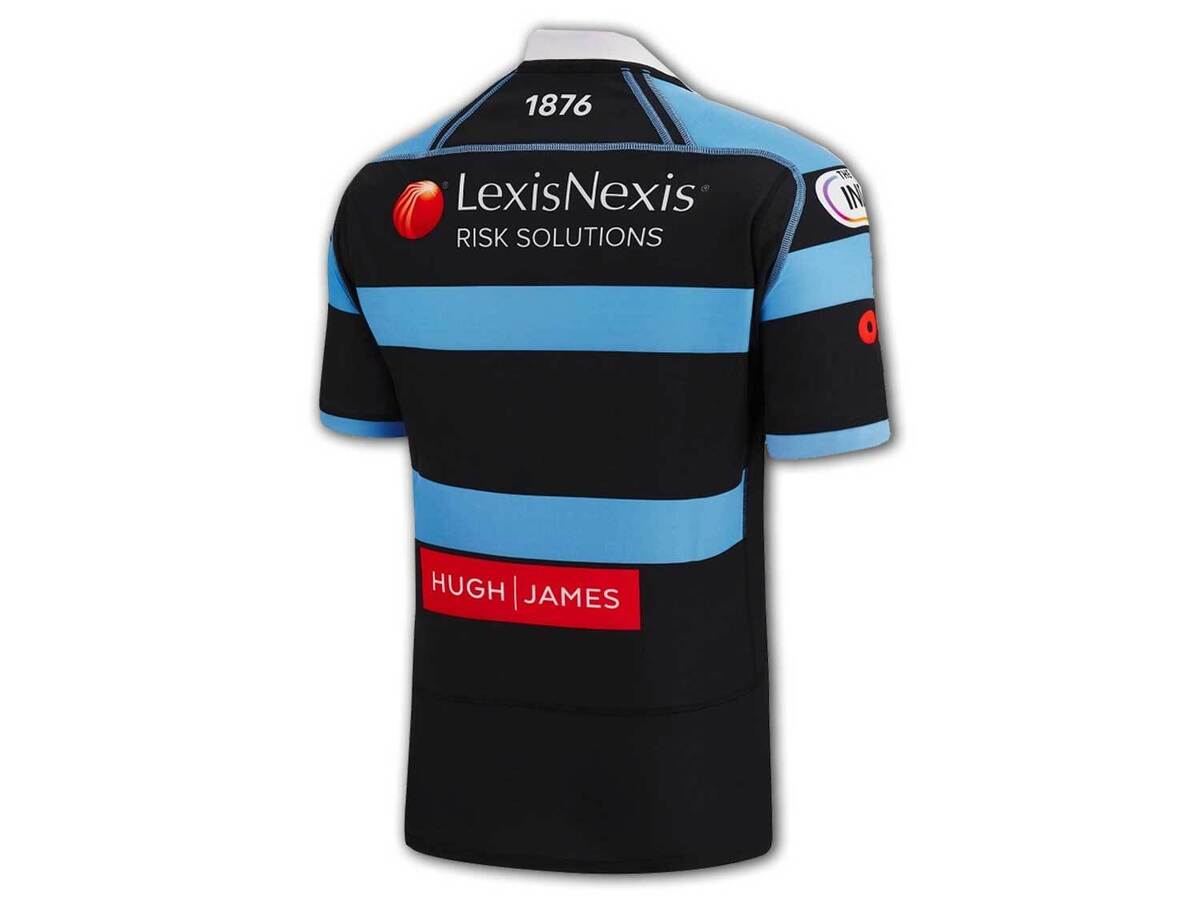 Cardiff Rugby Replica Home Jersey 22/23 by Macron