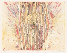 KRISHNA REDDY : Three Figures : Archival Art Print