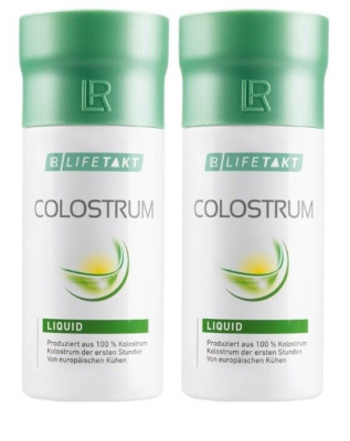 2x LR LIFETAKT Colostrum Liquid Nahrungsergänzungsmittel Kuhkolostrum Erstmilch