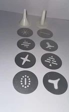 Proctor Silex Super Shooter Plus Parts Model G0123/GO123 plates tips