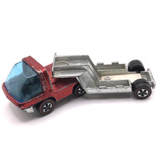 Hot Wheels Redline The Heavyweights Fire Truck 1969/1970 Red Gray Int. Hong Kong