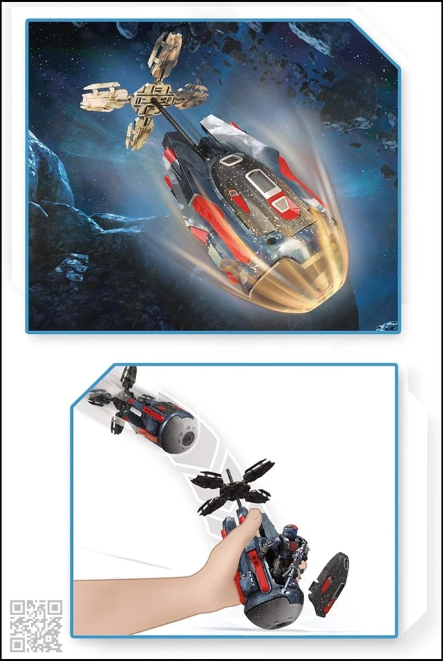 HALO MEGA CONSTRUX OPERATION STONEBREAK DROP POD UNSC METALLIC BLUE ODST FDY38 - Image 3 of 4