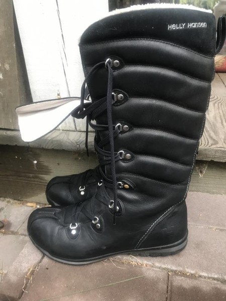 Women Helly Hansen Boots Black Leather 39