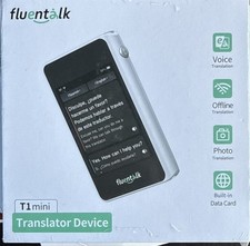 Fluentalk T1 Mini Translator Device - Supports 36 Languages - No WIFI Needed!!!