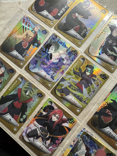Naruto Kayou Akatsuki Set + Uchiha Itachi Sasuke Obito, Pain Holo SR/R Nm SC/HY - Picture 4 of 4