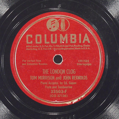 TOM MORRISON JOHN REYNOLDS London Clog / Roscommon COLUMBIA 33503-F EX 78 10''