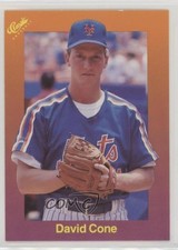 1989 Classic Update Orange Travel Edition David Cone #125 1d3