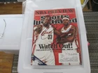 Shaquille O'Neal/LeBron James Cleveland Cavaliers Signed Sports Illust Cover Coa