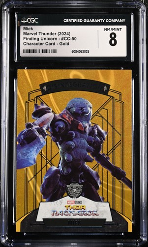 2024 Marvel Thor Thunder #CC-50 Miek 1 OF 1 GOLD 1/1 CGC 8
