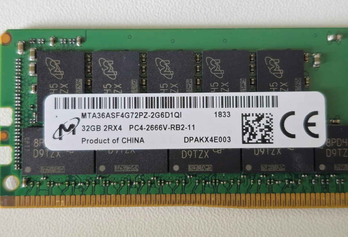 Las mejores ofertas en Micron ordenador PC4-21300 (DDR4-2666