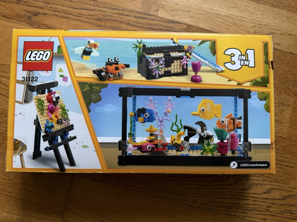 LEGO CREATOR Fish Tank 31122 Factory Sealed Box Photos Shown - Image 2 of 3