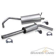 ATEC SCHALLDÄMPFER SET FÜR SEAT IBIZA 3 4 6L 6J 1.4 1.6 SKODA FABIA 2 54 1.4