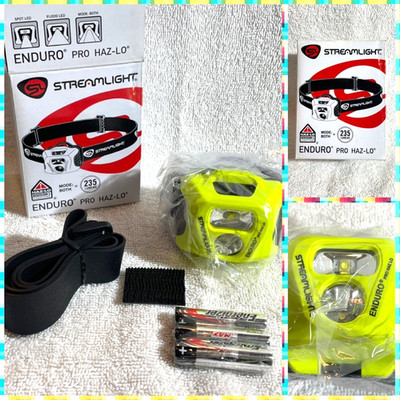 NEW Streamlight 61424 Enduro Pro Haz-Lo Headlamp Hard Hat Light flashlight LED