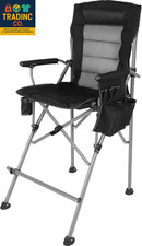 Extra Tall Folding Chairs for Adults 330Lbs, Portable Bar Height Foldable Direct