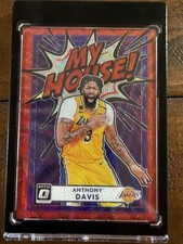 2020-21 Panini Donruss Optic - My House Anthony Davis #20 Red Wave Prizm