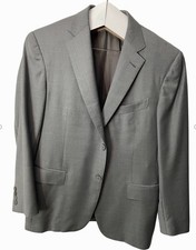 Ermenegildo Zegna Trofeo Gray Wool 2 Piece Men's Suit jacket Size 40s