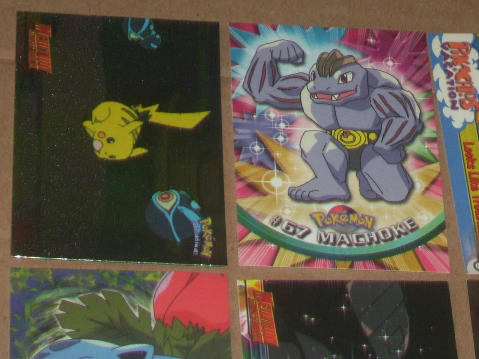 13 Topps 1999 Pokémon trading cards 3 holograph, base set, commons - Image 2 of 4
