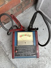 Vintage 1960’s 1970’s T-3 Christie Battery Tester Testmeter - Tested And Works