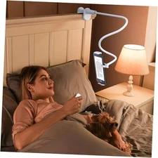  Gooseneck Tablet Holder with Page Turner for Kindle Reading in Bed: 