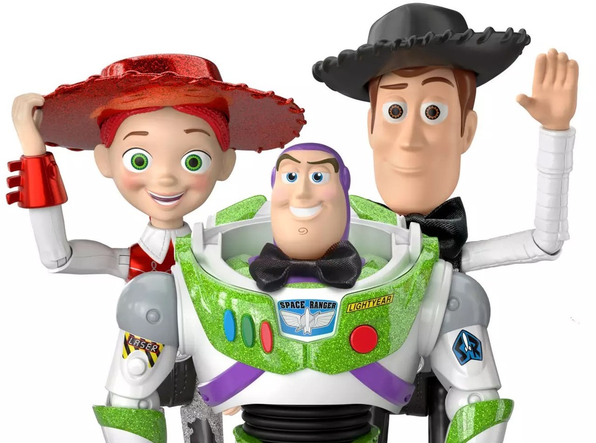 Hollywood Stars ''Black Tie'' Woody Buzz & Jessie Action Figure 3