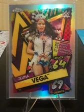 2021 Topps Chrome Wwe Slam Attax  Refractor ZELINA VEGA