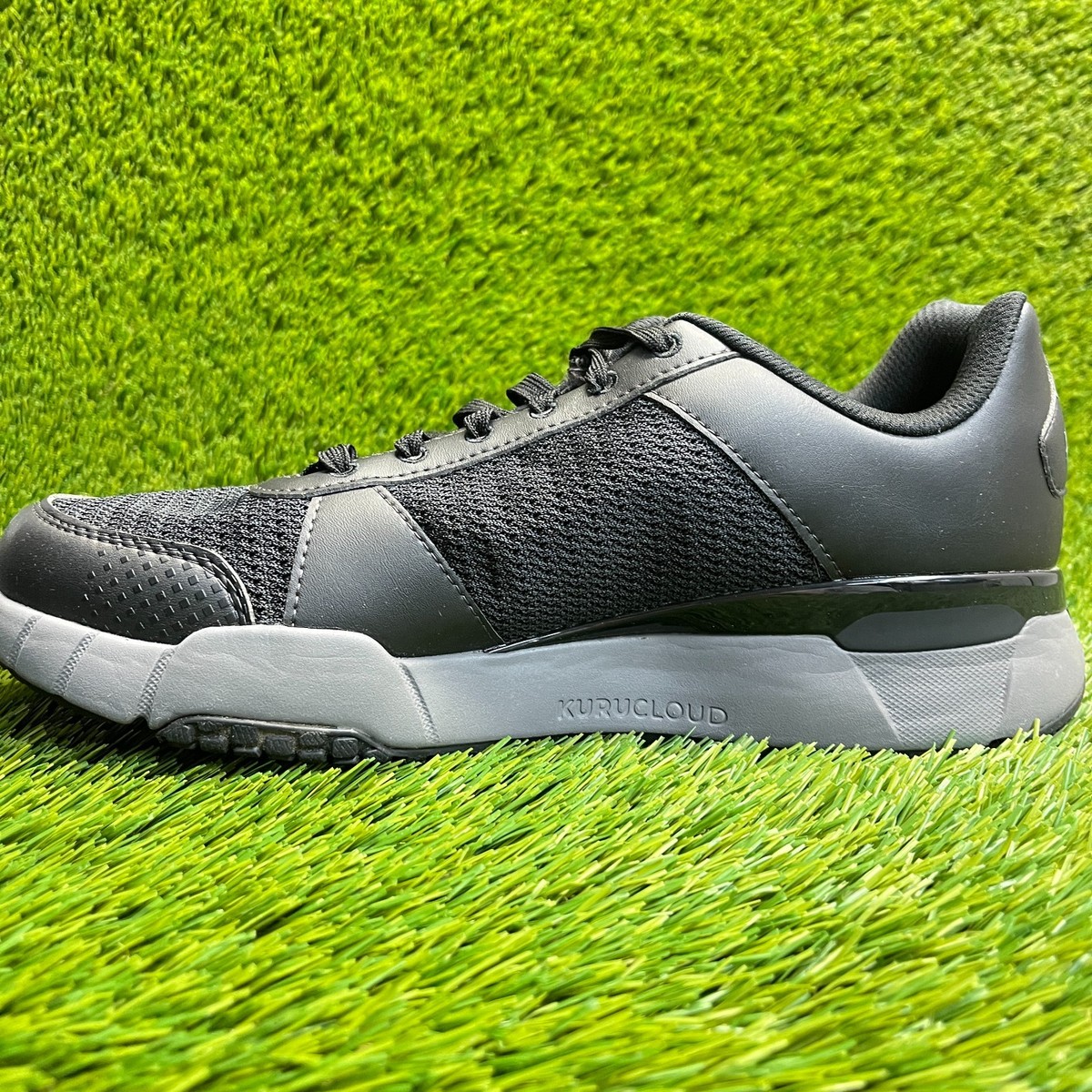 Kuru Quantum 2.0 Mens Size 10.5E Jet Black Gray Athletic  display picture 2