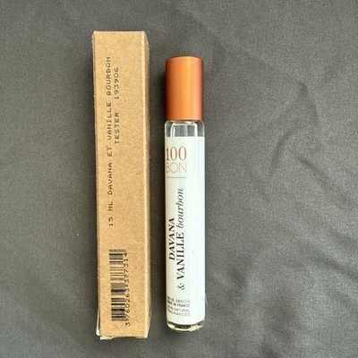 100 Bon Davana And Vanille Bourbon Eau De Parfum Spray ~ 0.5 fl oz (New In Box).