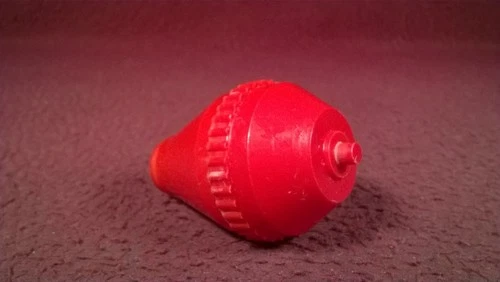TONKA 6-IN METAL CEMENT MIXER TRUCK PART - RED DRUM - PLASTIC