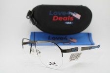 NEW OAKLEY OX5147-0255 TENON GUNMETAL BLUE AUTHENTIC EYEGLASSES 55-15