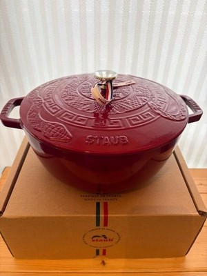 【新品/レア】ストウブ staub ワナベXL 蛇　スネーク　ボルドー 26cm Staub wa-nabe XL 26cm Snake Bordeaux rare NEW JP | eBay