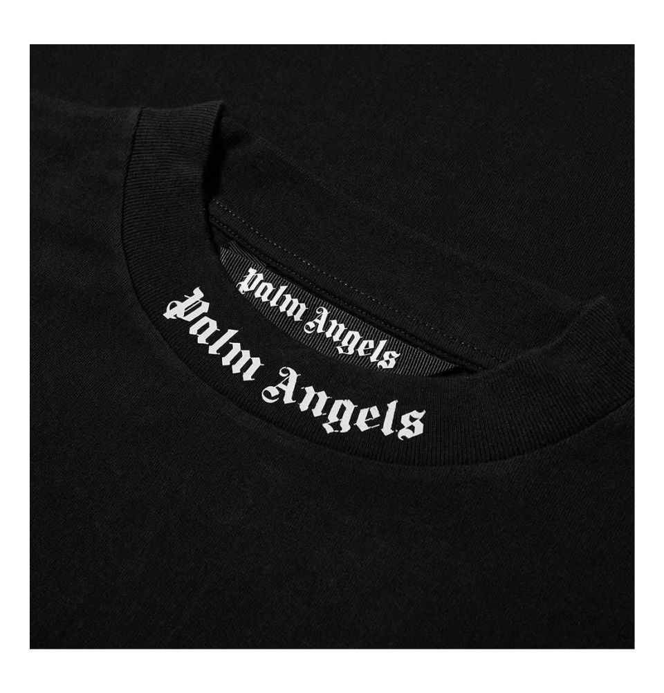 Logo Collar Back Crew Neck Black Oversize T-shirt | eBay Logo Collar Back Crew Neck Black Oversize T-shirt | eBay