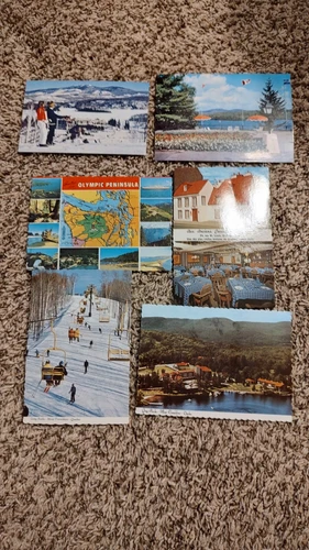 Vintage Set Of 6  Postcards