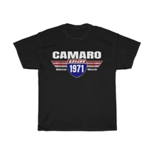 1971 Camaro American Muscle Tee T Shirt - Apparel, Gift, Birthday - 71