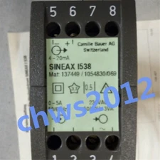 1 PCS NEW IN BOX SINEAX I538 1A 230VAC AC current transmitter