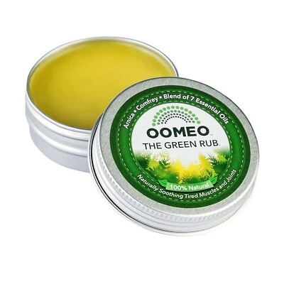 Green Rub Arnica Comfrey muscle joint balm cream not gel 30ml OOMEO