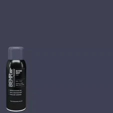 BEHR PREMIUM Beyond Navy Flat Interior/Exterior Spray Paint and Primer - 12 oz.