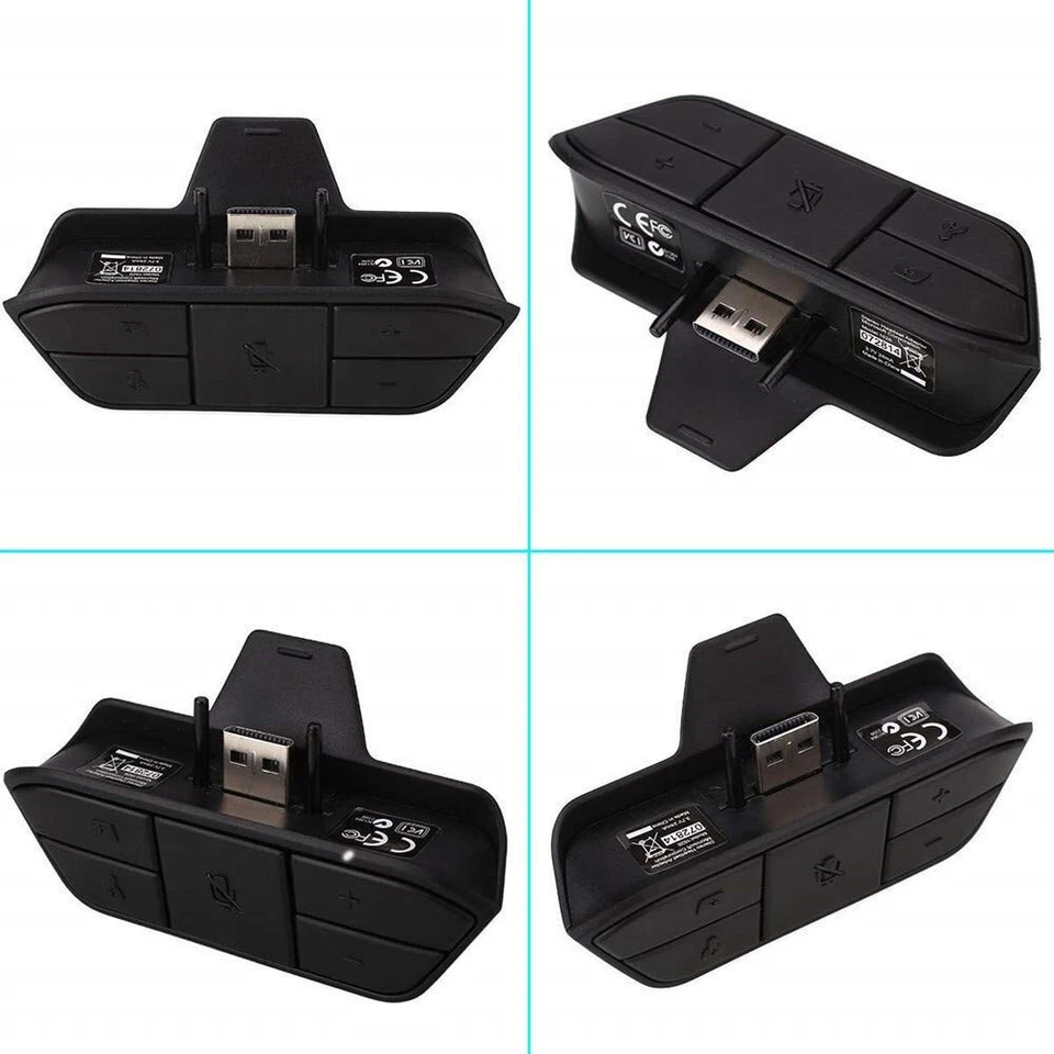 Stereo Headset Adapter Audio Headphone Converter For Xbox One Controller - Image 2 of 4