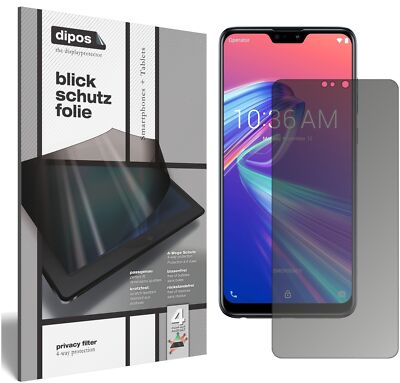 Schutzfolie für Asus ZenFone Max Pro (M2) Blickschutzfolie matt Display Schutz