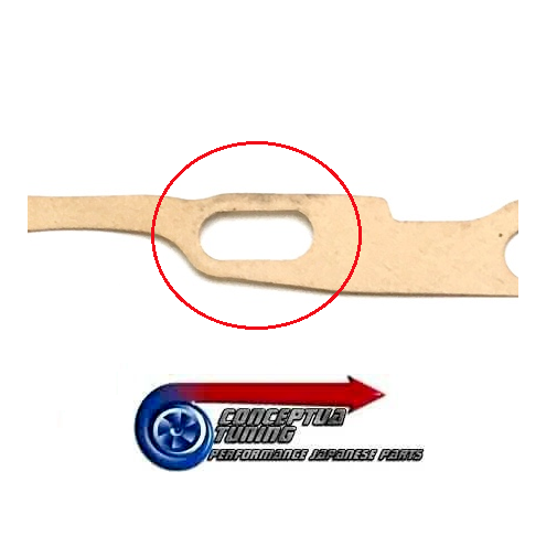 Water Pump Gasket Slotted Hole - For Nissan RB20DET RB25DET