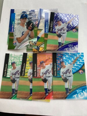 2000 Topps Tek player variations 16 different Josh Girdley rc 5 color Ny mets