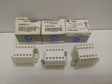 LOT OF (3) NEW OLD STOCK! ALLEN-BRADLEY 25A 600V TERMINAL BLOCKS 1492-HC6