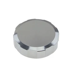 Fluid Brake Clutch Chrome For Honda CBR 600 RR 07-14 52mm CNC Reservoir Cap Seal