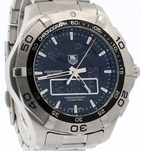 Tag Heuer Aquaracer Chronotimer Analog 